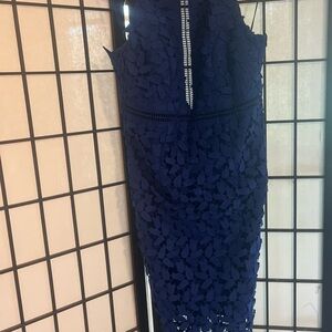 Bardot Royal Blue Lace Dress